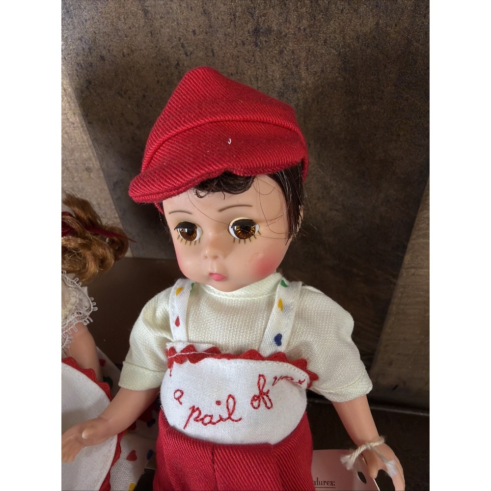 Vintage Madame‎ Alexander Jack and Jill 8" Dolls Storyland Box Wear Stain 1987 - Picture 2 of 16
